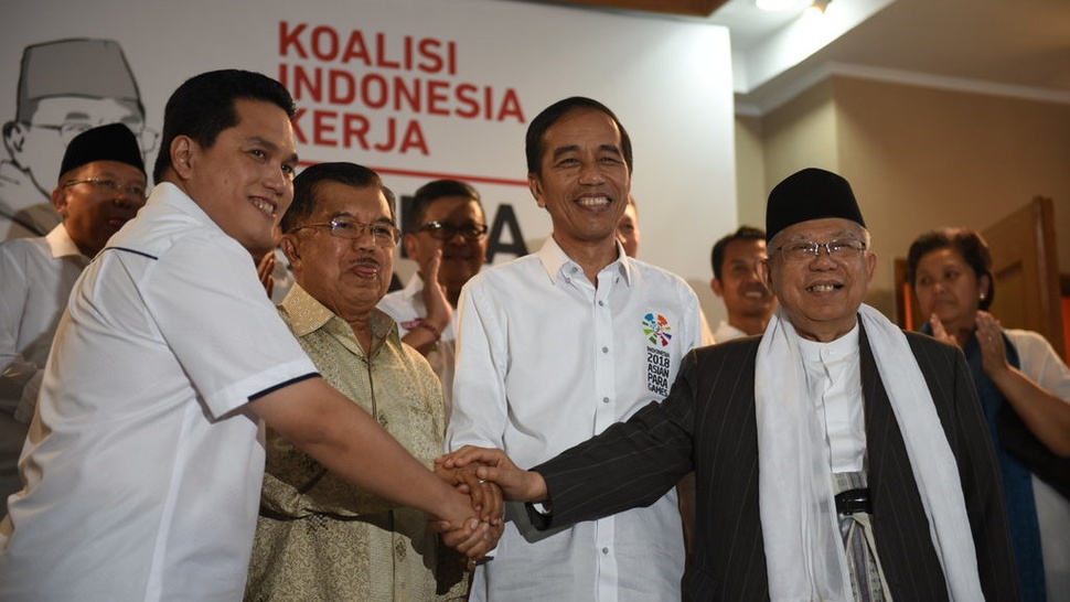 Erick Thohir Sudah Diminta Jadi Ketua Tim Jokowi Sejak Asian Games