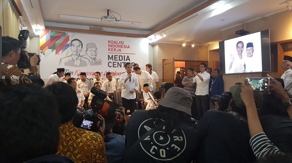 Erick Thohir Resmi Jadi Ketua Tim Kampanye Nasional Jokowi-Ma'ruf