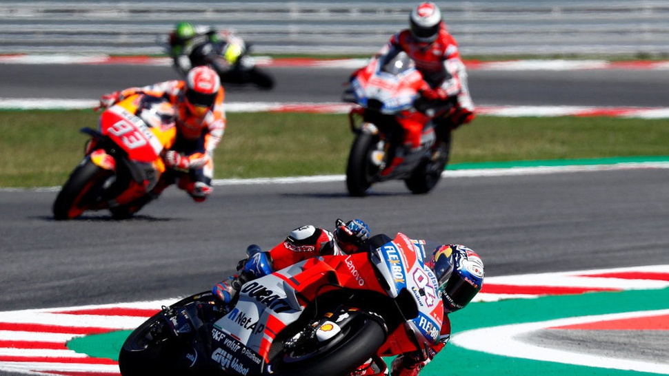 Dovizioso Optimistis Soal Catatan Ducati di MotoGP Catalunya