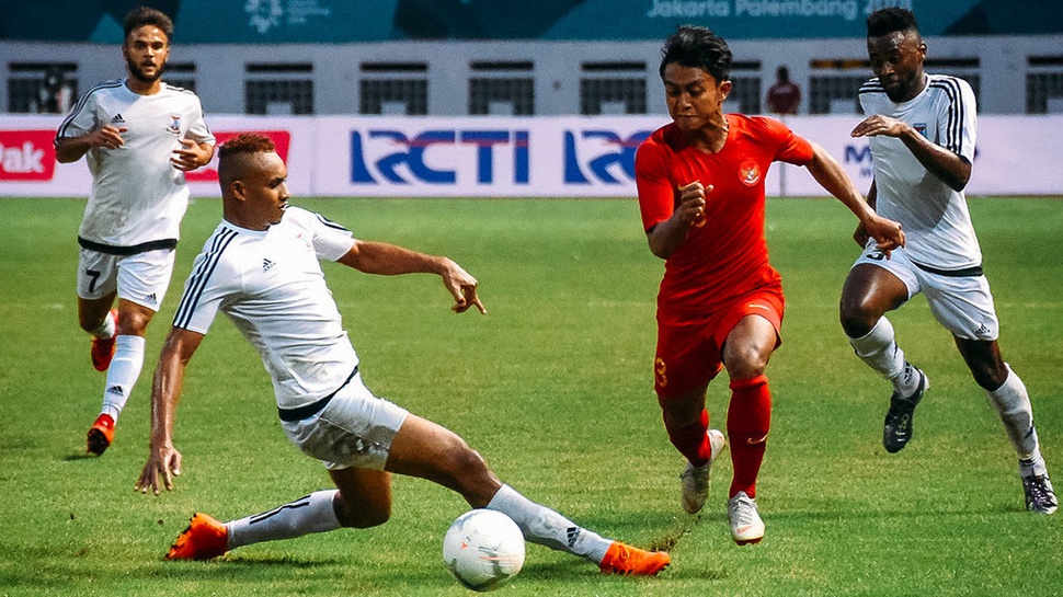 Indonesia Menang Tipis 1-0 Lawan Mauritius