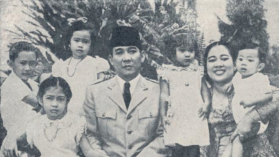 Kebahagiaan Sukarno Kala Menyambut Kelahiran Anak Pertama