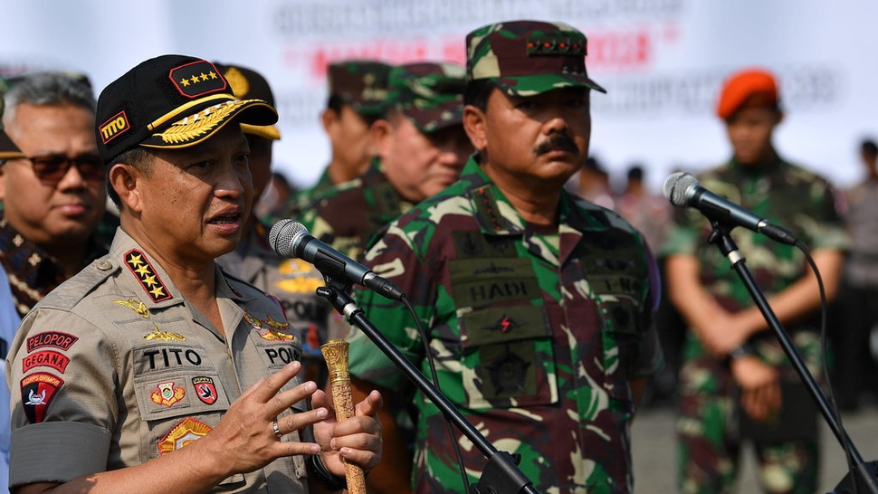 TNI akan Bantu Polri Pencegahan Dini Kerawanan Pemilu 2019