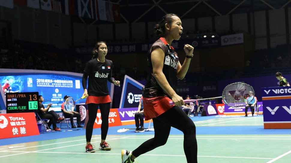 Hasil Korea Open 2018, Dua Ganda Putri Indonesia ke 16 Besar