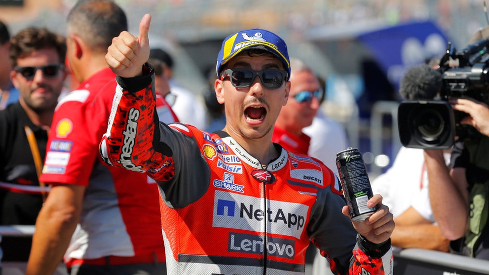 Jelang MotoGP Perancis 2019, Lorenzo Realistis Meski Rekornya Apik