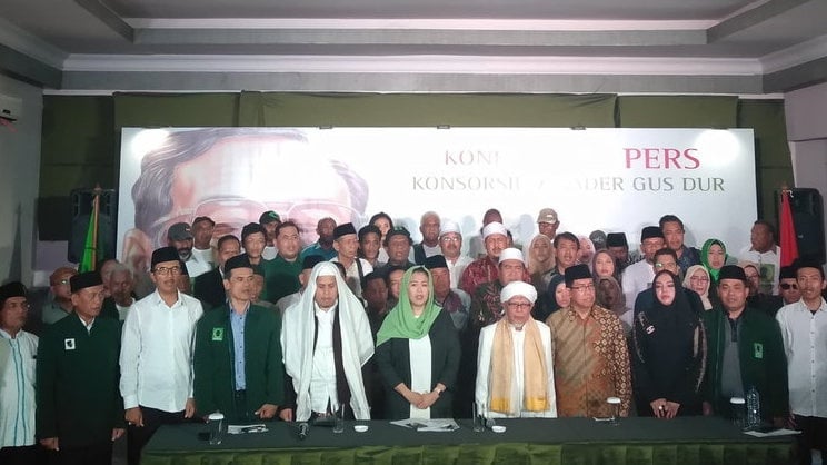 Yenny Wahid dan Konsorsium Kader Gus Dur Resmi Dukung Jokowi-Maruf