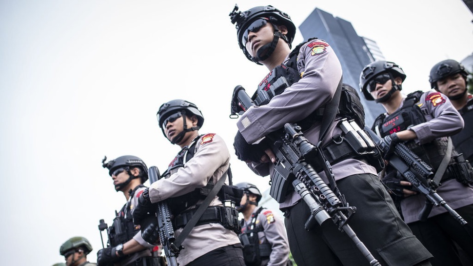 Polda Metro Bekuk 186 Bandit Jalanan Jakarta