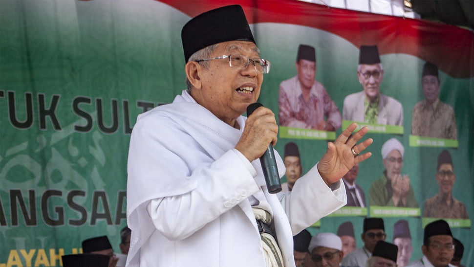 Ma'ruf Amin Peringatkan Tengku Zulkarnain Soal Hoaks Surat Suara