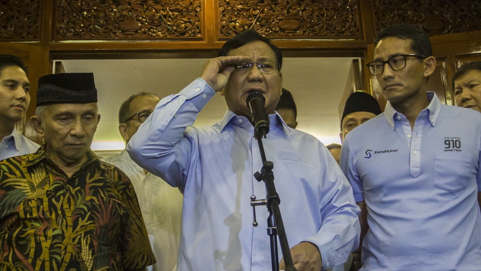 Pilpres 2019: Dana Kampanye Prabowo-Sandiaga Meningkat 24 Persen