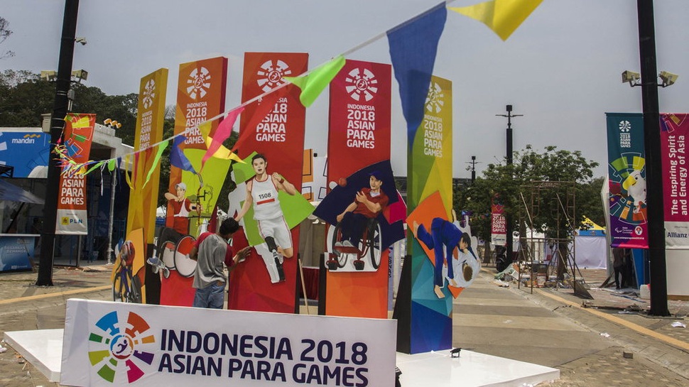 Jelang Pembukaan Asian Para Games, 7 Ruas Jalan Sekitar GBK Ditutup