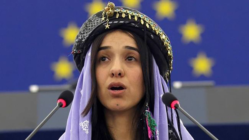 Kisah Nadia Murad, Budak Seks ISIS Peraih Hadiah Nobel Perdamaian