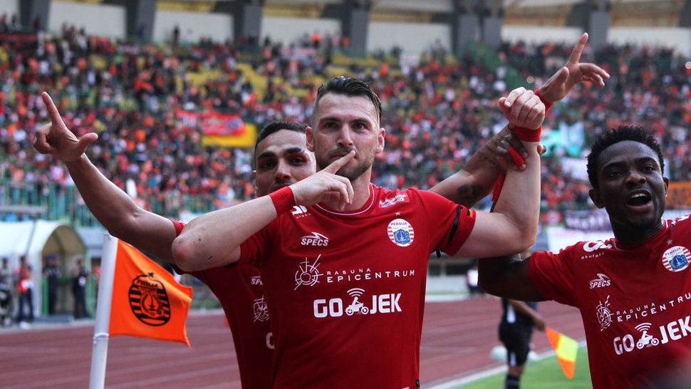 Persija ke Puncak Klasemen Liga 1 2018 Usai Kalahkan Sriwijaya FC