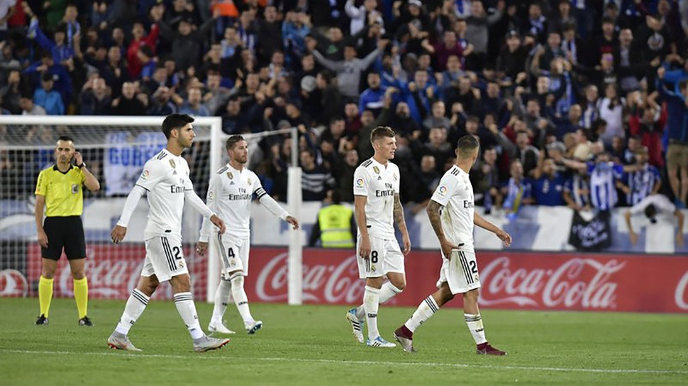 Hasil Real Madrid vs Levante Skor Akhir 1-2, Krisis Tim Lopetegui