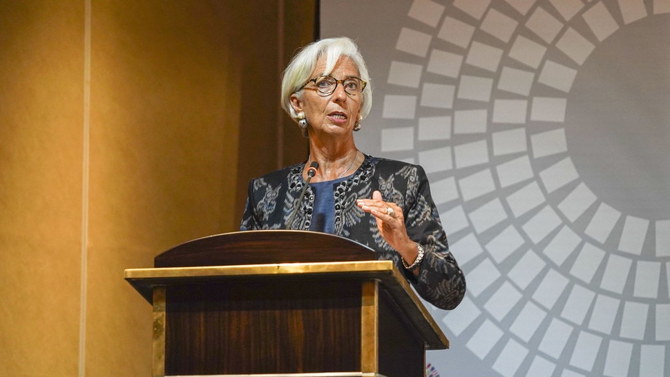 Christine Lagarde Beri Imbauan untuk Perang Dagang AS-Cina