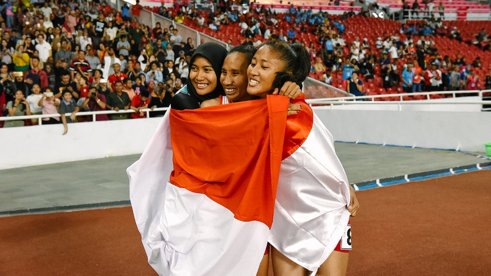 Indonesia Sapu Bersih Medali 100 Meter T13