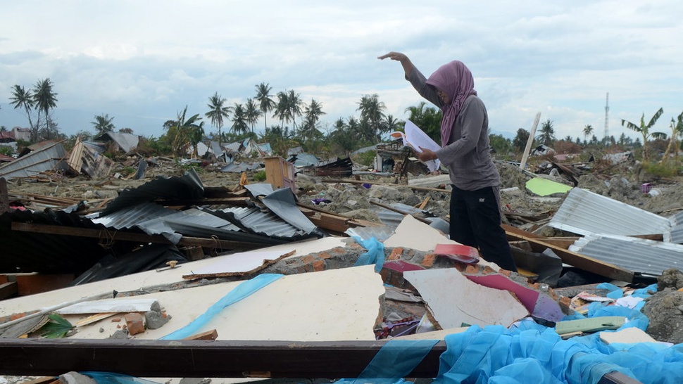 Korban Gempa dan Tsunami Sulteng: 2.113 Tewas, 1.309 Hilang