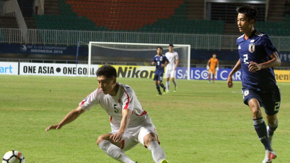 Hasil Piala AFC U-19: Babak Pertama, Jepang Unggul Telak atas Irak