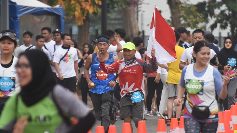 Ruas Jalan yang Ditutup Saat Marathon Internasional Jakarta 2024