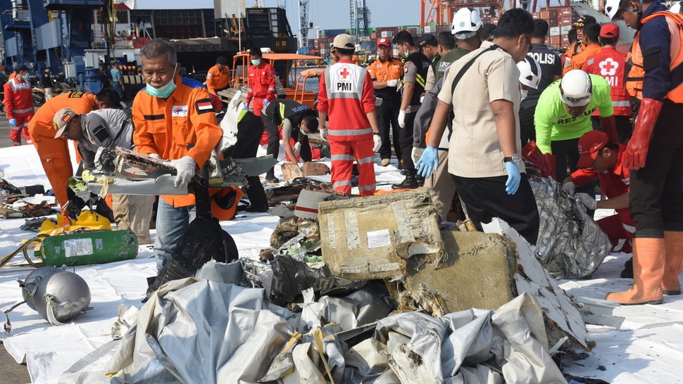 Basarnas Belum Temukan Korban Selamat dari Kecelakaan Lion Air 