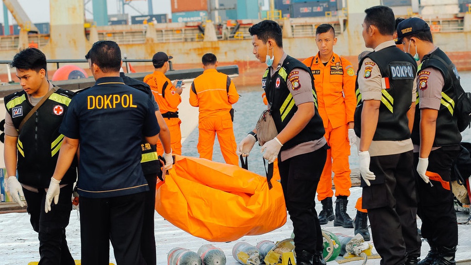 Polri: Tidak Ada Luka Bakar di Bagian Jenazah Korban Lion Air 