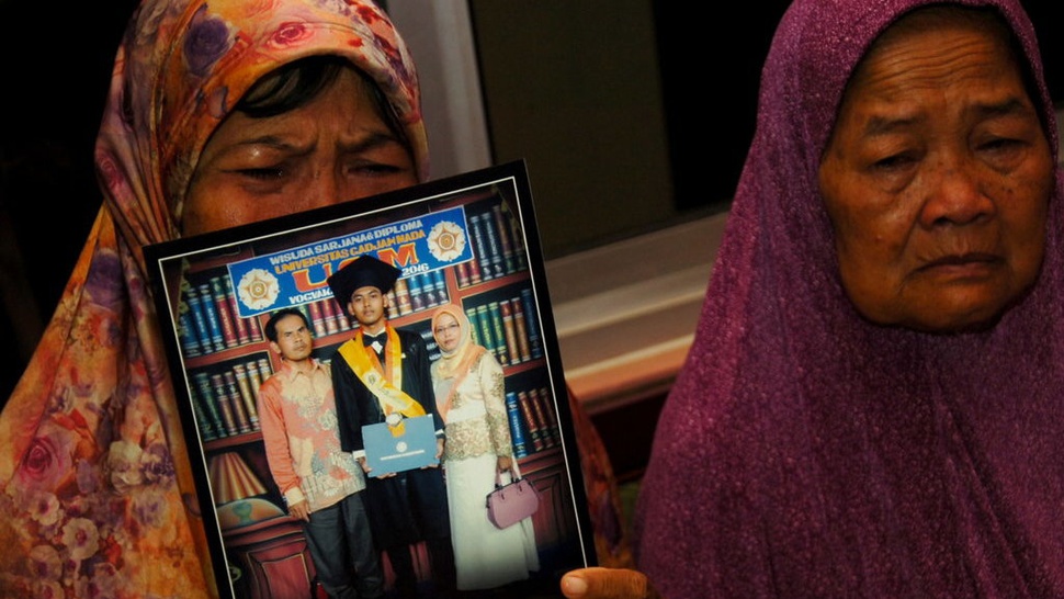 8 Keluarga Korban Lion Air Diberangkatkan untuk Proses Identifikasi