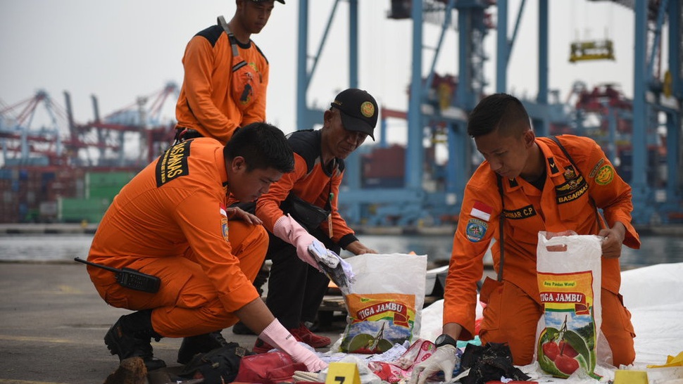 Basarnas: 847 Orang Dikerahkan dalam Operasi Pencarian Lion Air