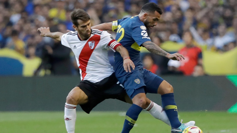 Hasil Boca Juniors vs River Plate di Leg 1 Final Copa Libertadores