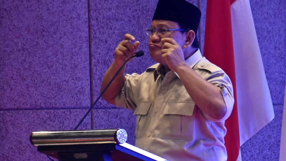 Prabowo Bingung Pidatonya di Boyolali Jadi Masalah