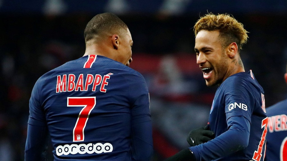 PSG Konfirmasi Neymar & Mbappe Bisa Tampil Lawan Liverpool