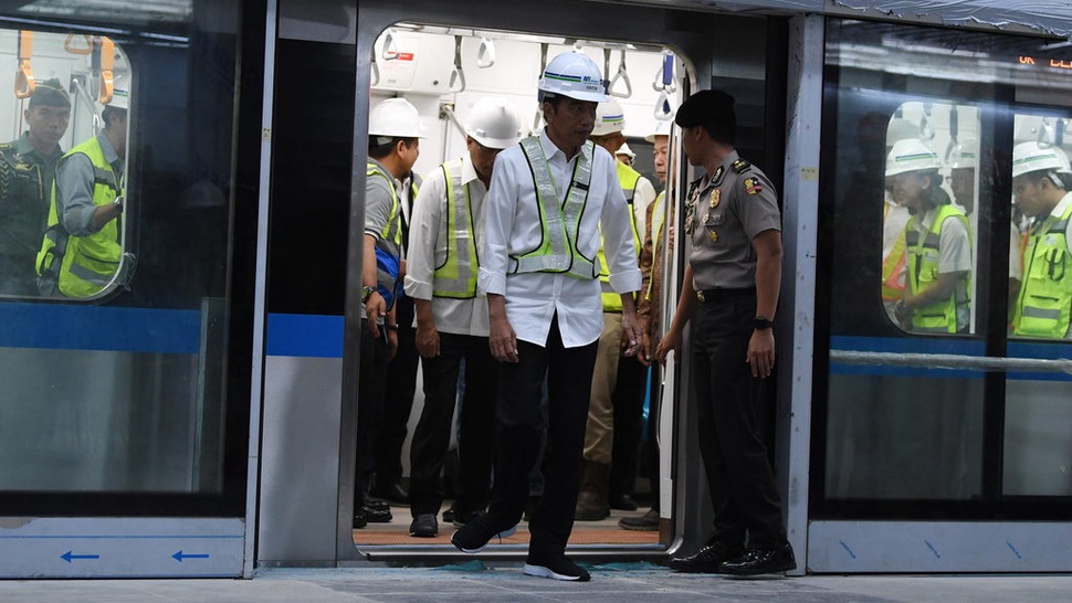 BPTJ Belum Pastikan Tarif MRT Bisa Sesuai Usul Jokowi 