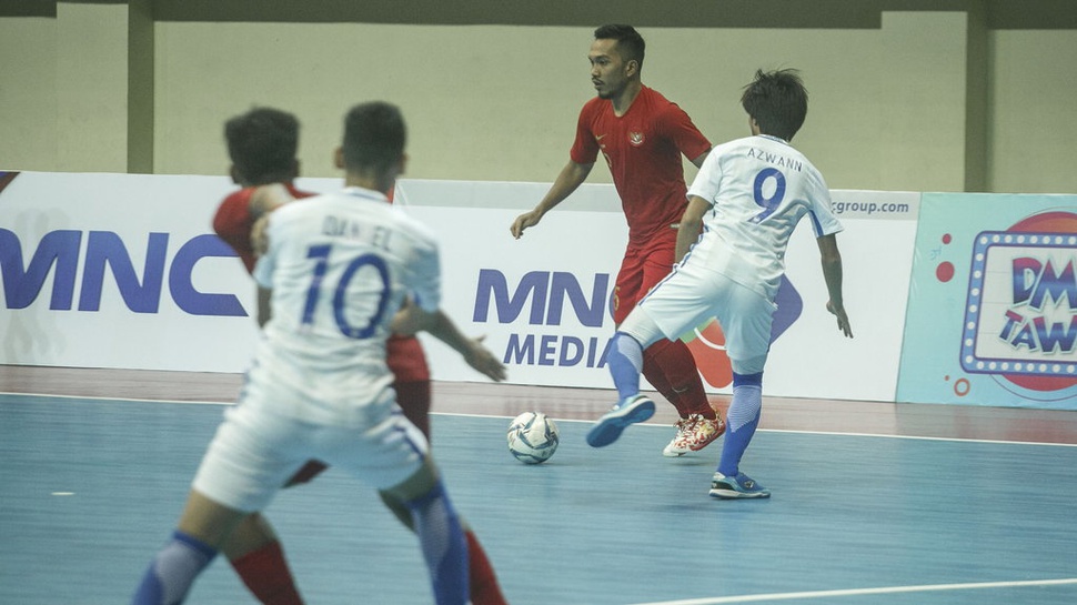 Hasil Kualifikasi Futsal AFC U-20 2019: Indonesia vs Malaysia 4-2