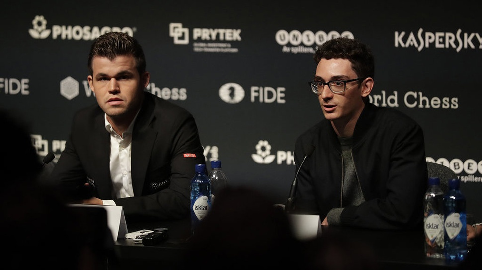 Rivalitas Magnus Carlsen vs Fabio Caruana di Kejuaraan Catur Dunia