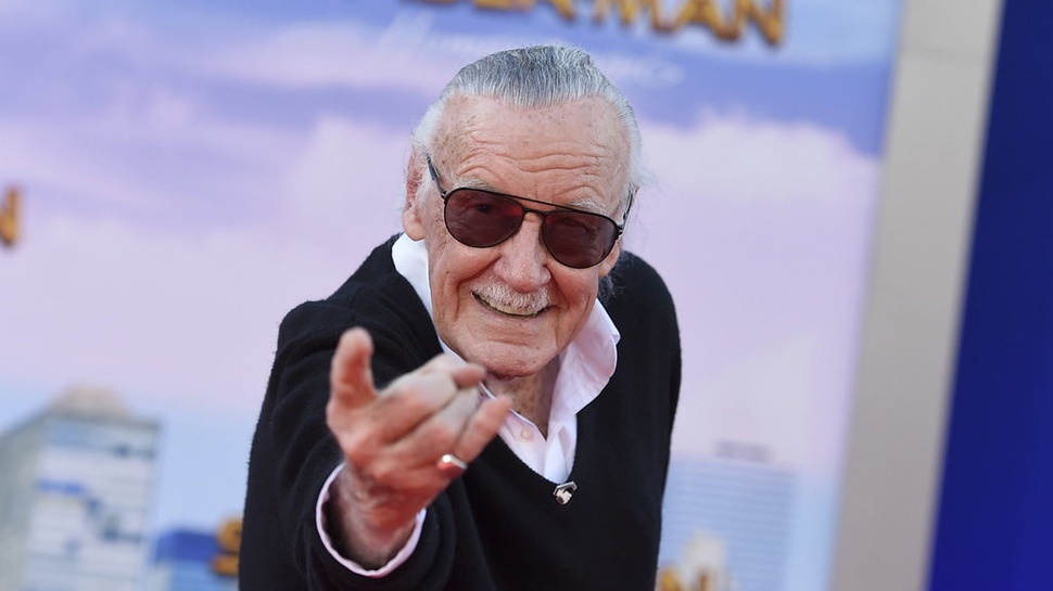 Stan Lee Pencipta Komik Superhero Marvel Meninggal di Usia 95 Tahun