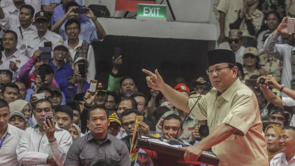 Prabowo Dapat Dana Rp2,3 M dari Publik Tanpa Sumbangan Koalisi
