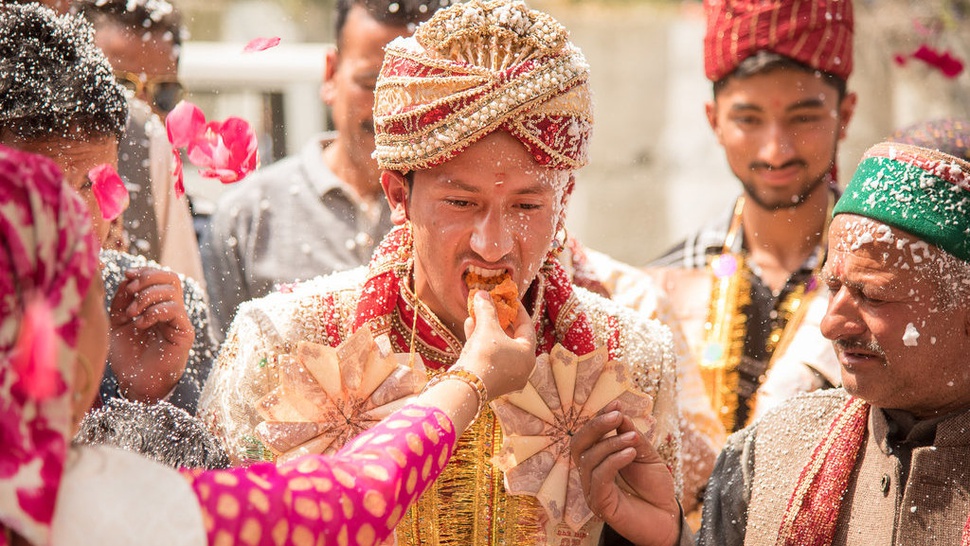 Pernikahan India ala Nick Jonas dan Priyanka Chopra 
