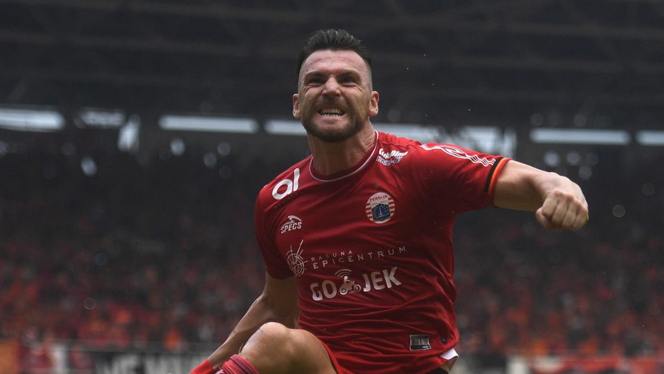Marko Simic Tetap Jadi Pilihan Utama Striker Persija di Liga 1 2019