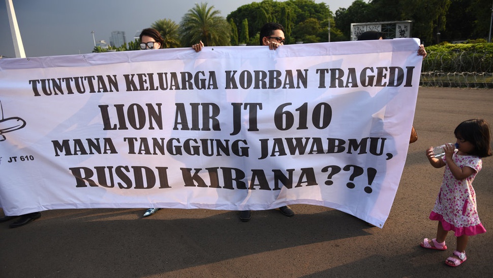 Nestapa Keluarga Korban Lion Air Menuntut Pencairan Ganti Rugi