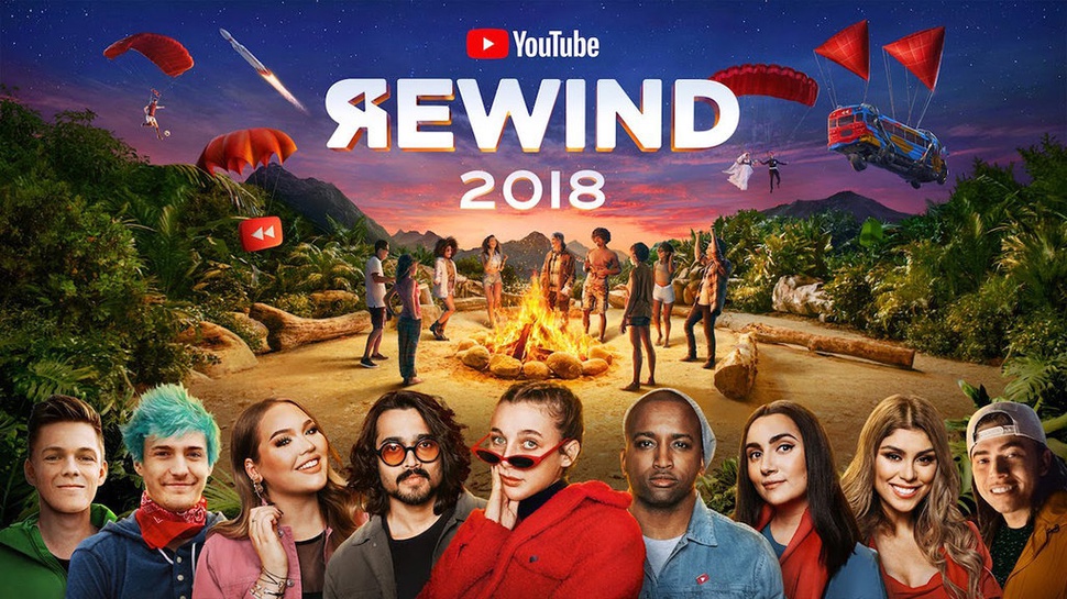 Mengapa YouTube Rewind 2018 Jadi Video Paling Banyak Tak Disukai?