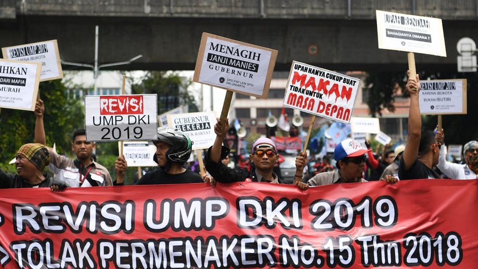 UMP DKI Jakarta Tahun 2020 Masih Dibahas