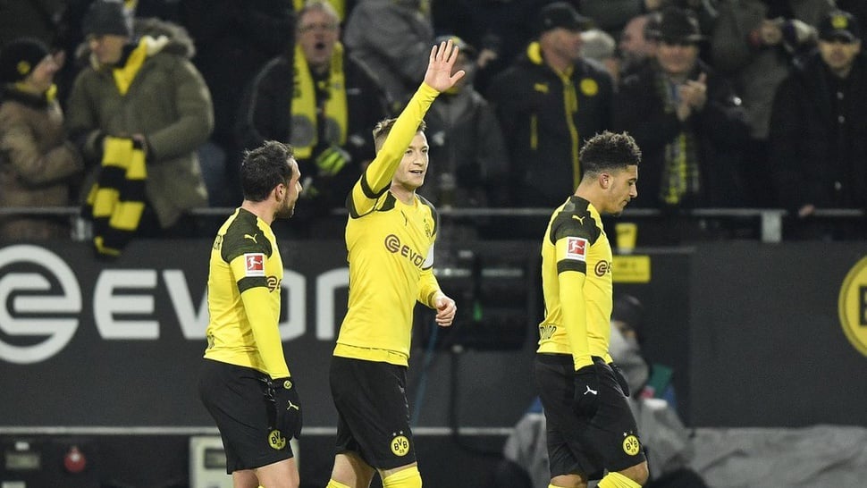 Hasil Dortmund vs Wolfsburg: Alcacer Bawa BVB Pimpin Klasemen