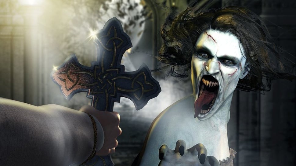 Salib dan Simbol-Simbol Kristen yang Menakutkan untuk Vampir