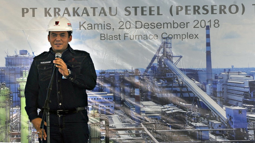 Erick Thohir Panggil Dirut Krakatau Steel Bahas Penyehatan Keuangan