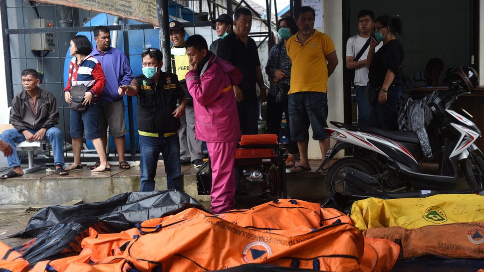 2 Jenazah Korban Tsunami Anyer Kembali Ditemukan di Pantai Jambu