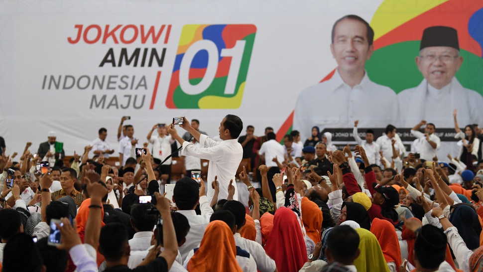 Usai Kunker Jokowi Nikmati Kopi Bersama Anak Muda Tulungagung