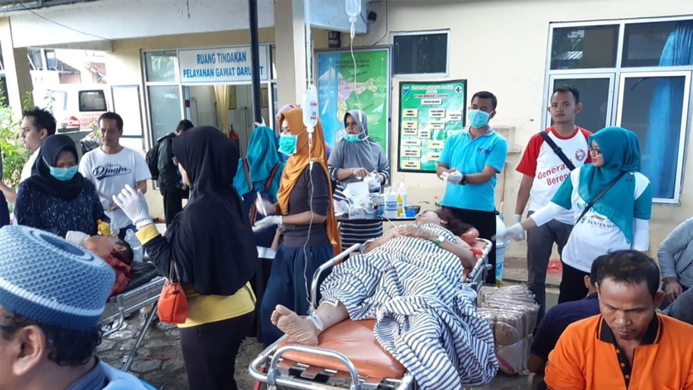 Tsunami Lampung: 2.500 Korban Mengungsi di Kantor Gubernur