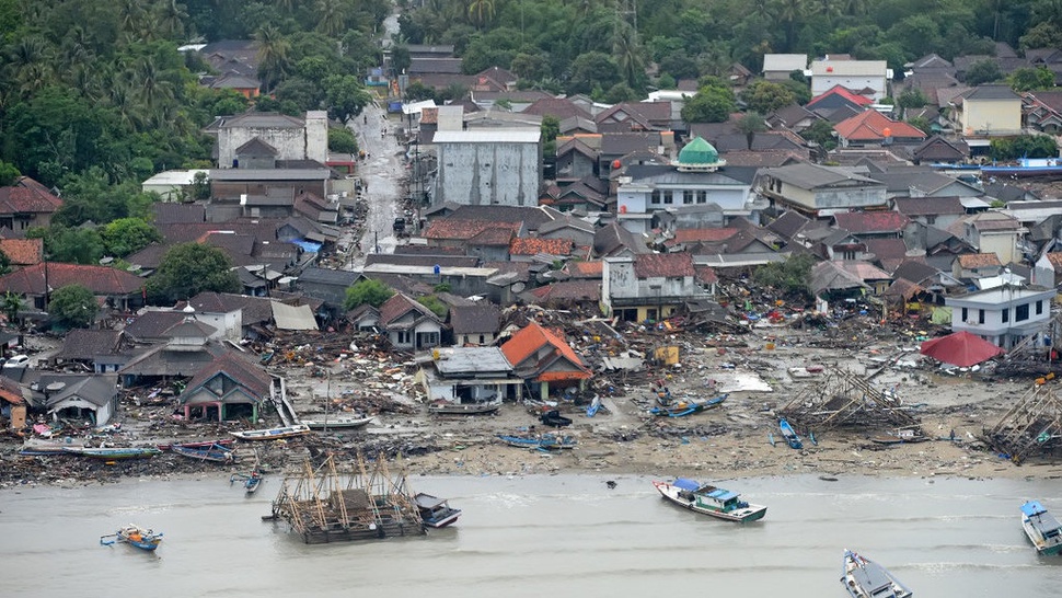 BNPB: Listrik Masih Padam di Sebagian Area Terdampak Tsunami