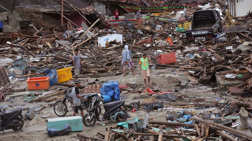 Jumlah Korban Tsunami Selat Sunda Paling Banyak di Pandeglang