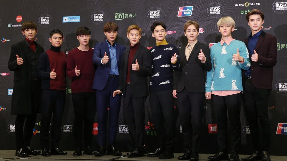 Jejak Karier EXO yang Hari Ini Rayakan Anniversary Debut ke-8