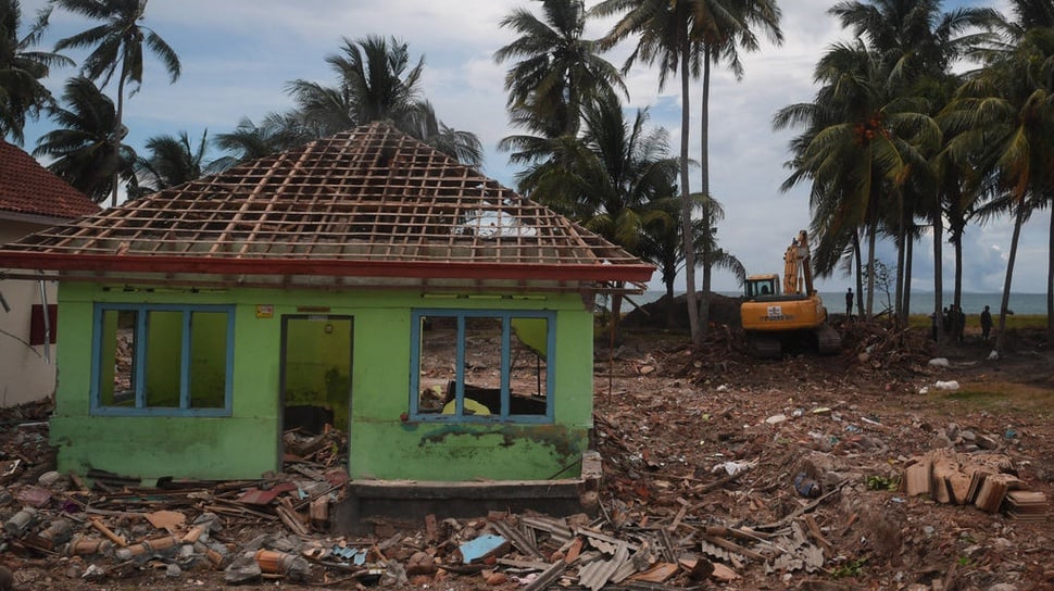 Pemerintah Segera Bangun Rumah untuk Korban Tsunami di Lamsel