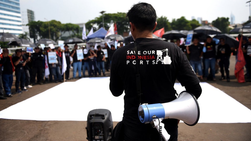Aksi Menolak Liberalisasi Pelabuhan