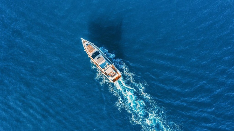Kapal Wisata Berbendera Belanda Terdampar di Perairan Merauke Papua